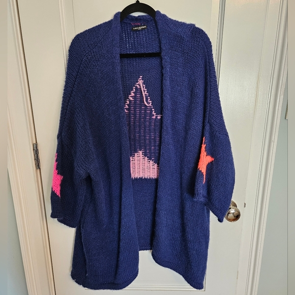 Carla Giannini Star Cardigan Sweater Mohair and Wool - one size - Picture 5 of 16